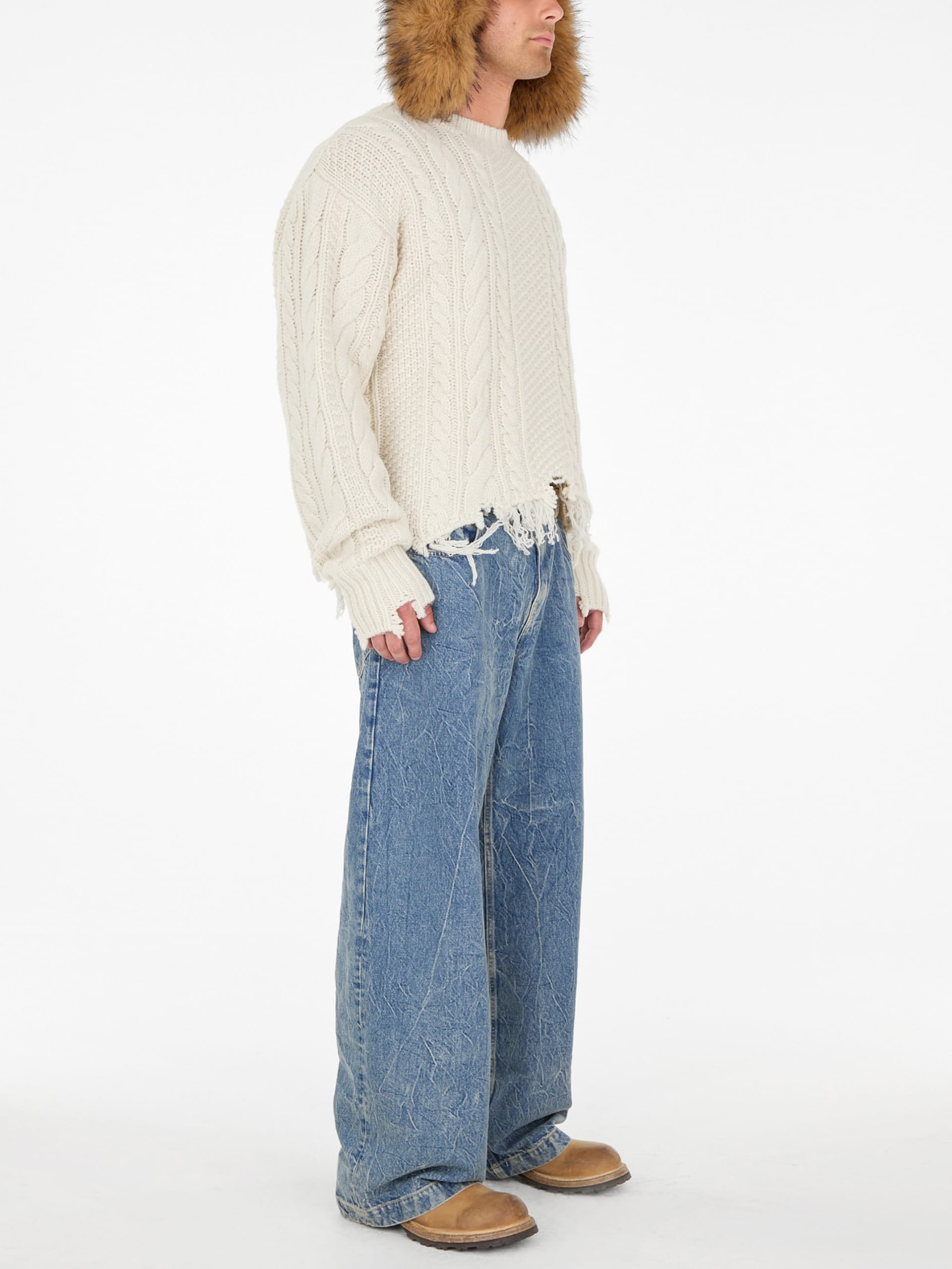 calça larga