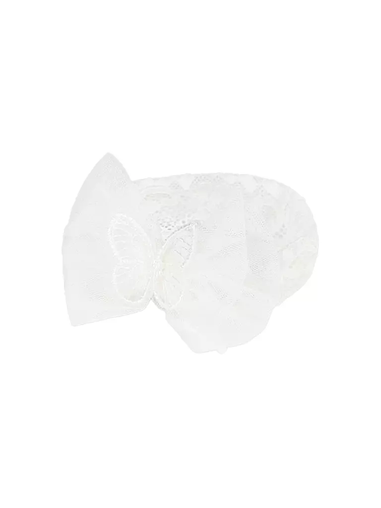 MAYORAL Baby Socken mit Haarreif weiss weiss