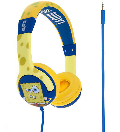 OTL H?retelefoner - Svampebob - On-Ear Junior - Gul/Bl?
