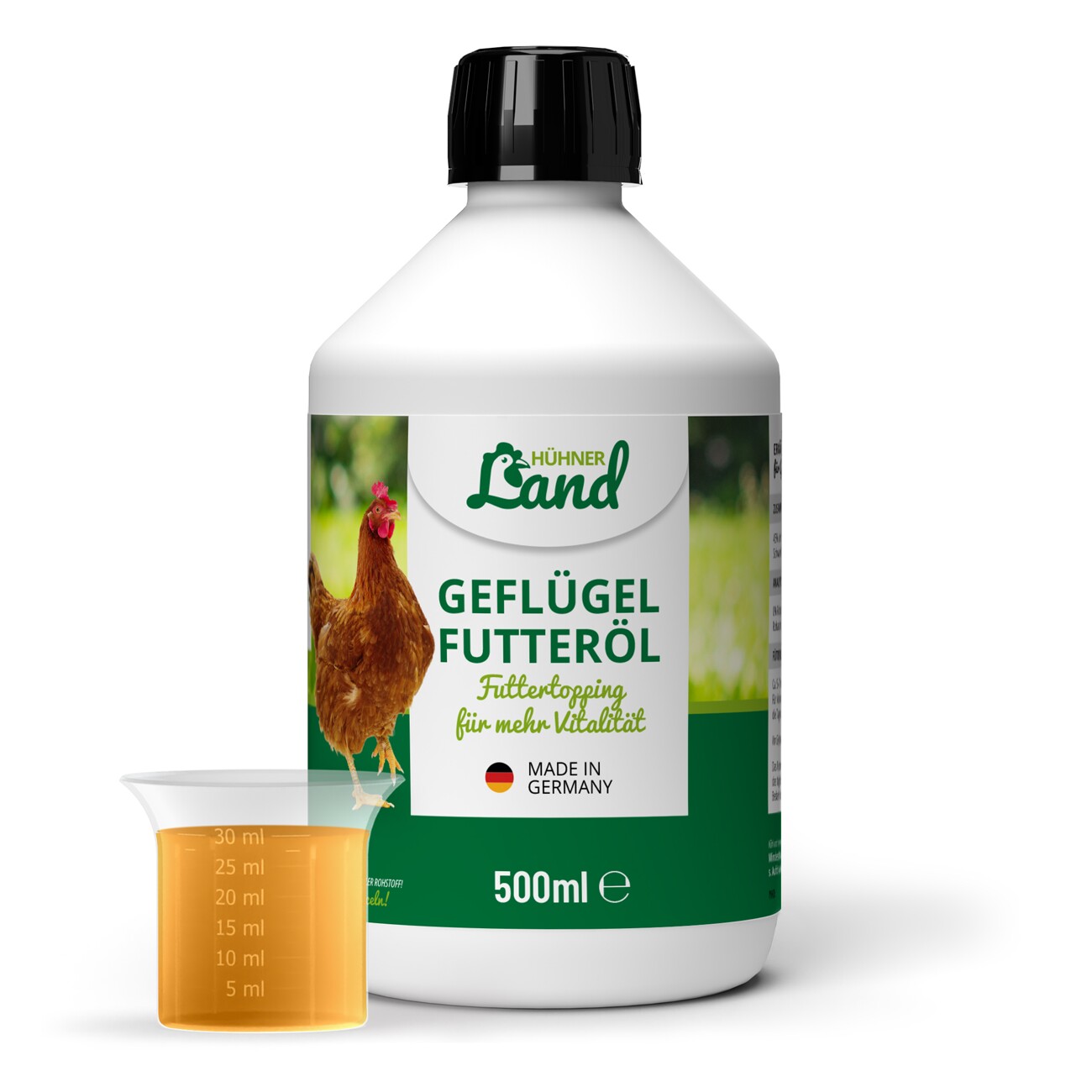 HÜHNER Land Geflügel Futteröl 500ml