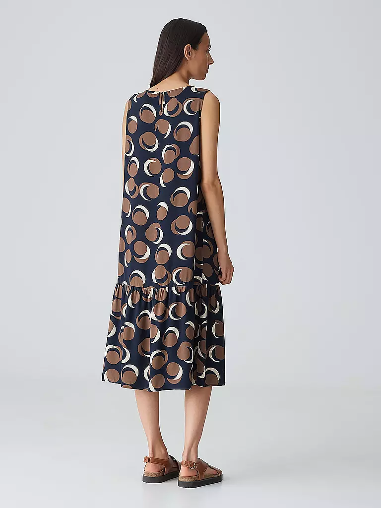 OPUS Midikleid WICY CITY braun