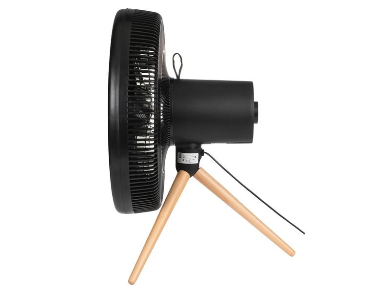 FURBER Bodenventilator Vayu-Terra Schwarz Abkühlung für im Büro und zu Hause