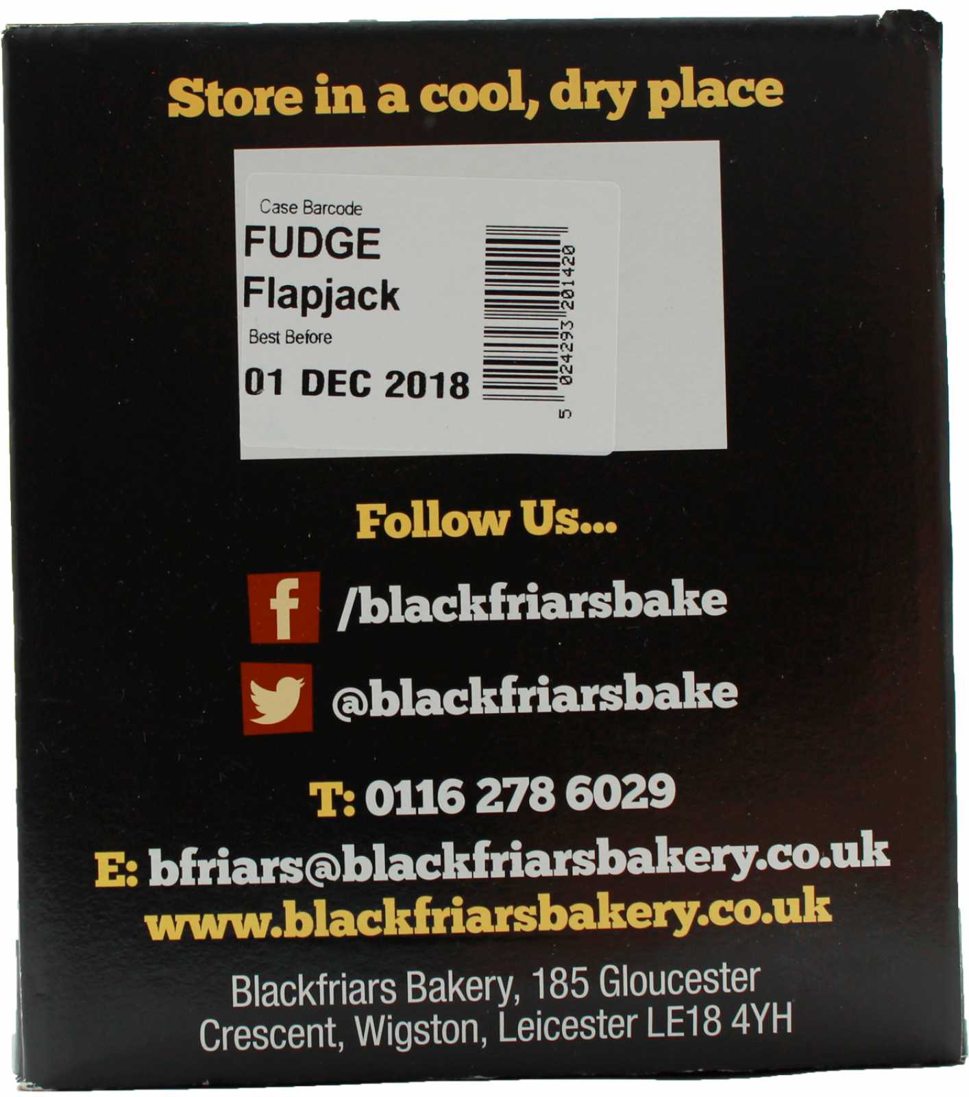Blackfriars Blackfriars Flapjacks 110 g
