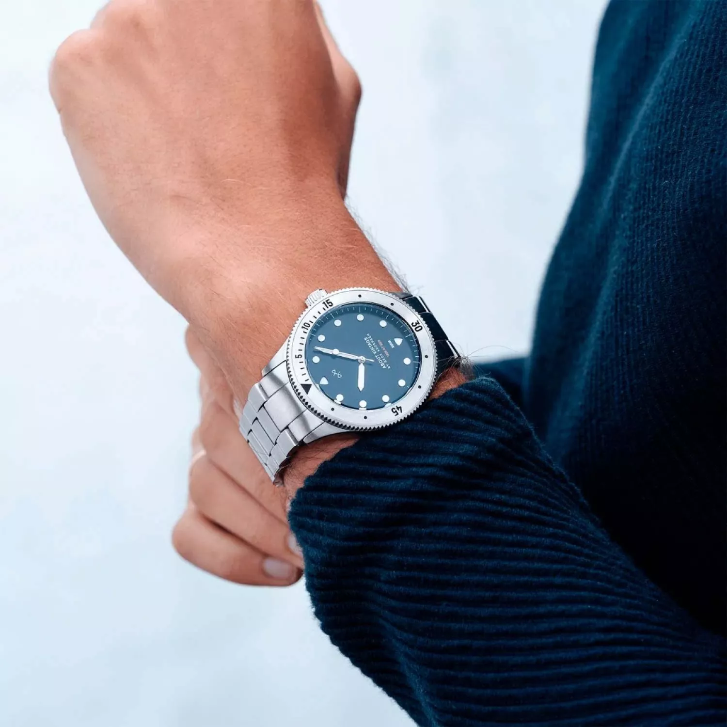 About Vintage 1926 39,5mm 1926-steel-blue