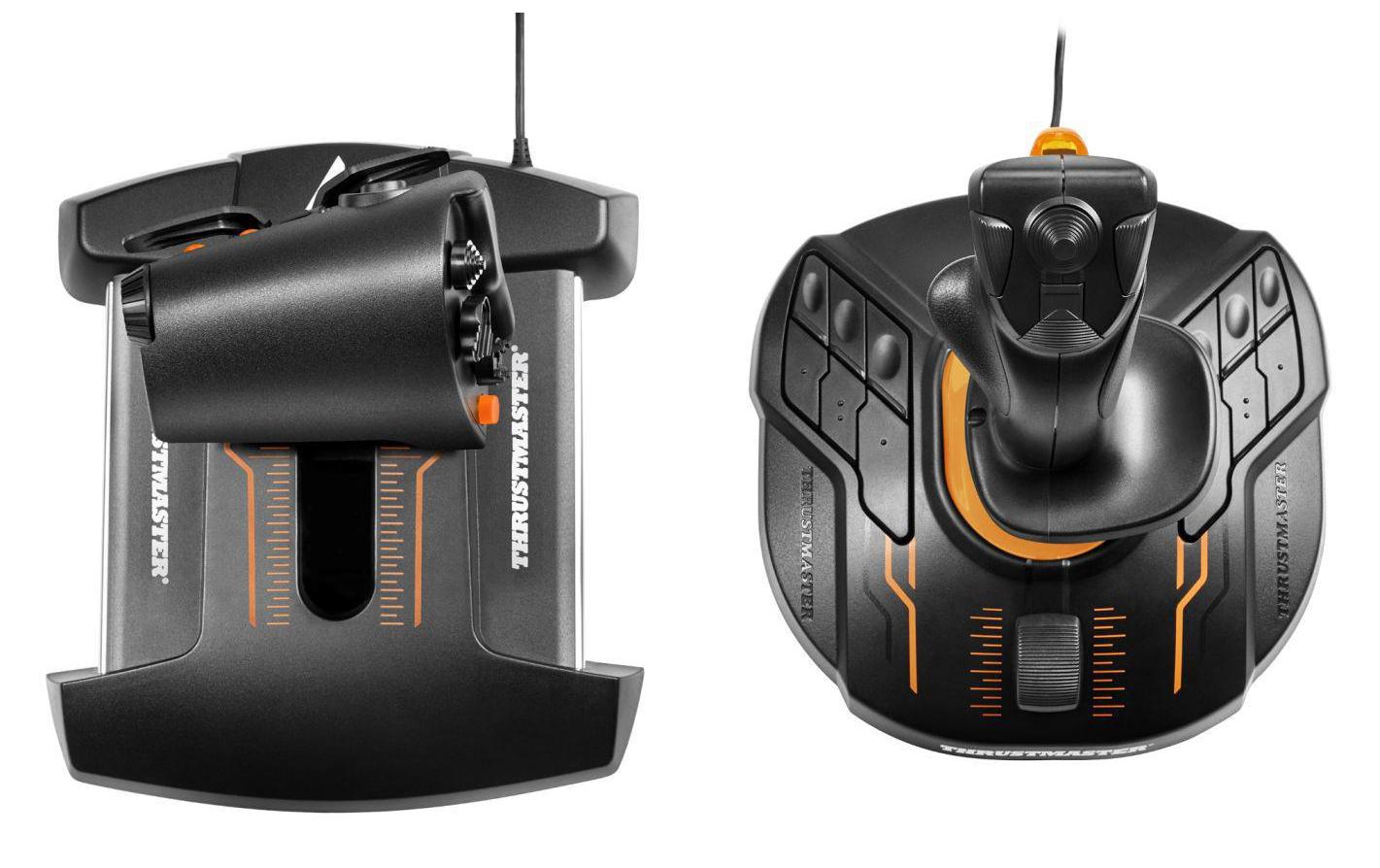 Joystick T.16000M FCS Hotas + Dual Throttle<br>T.16000M FCS Hotas Flight Stick + Dual Throttle