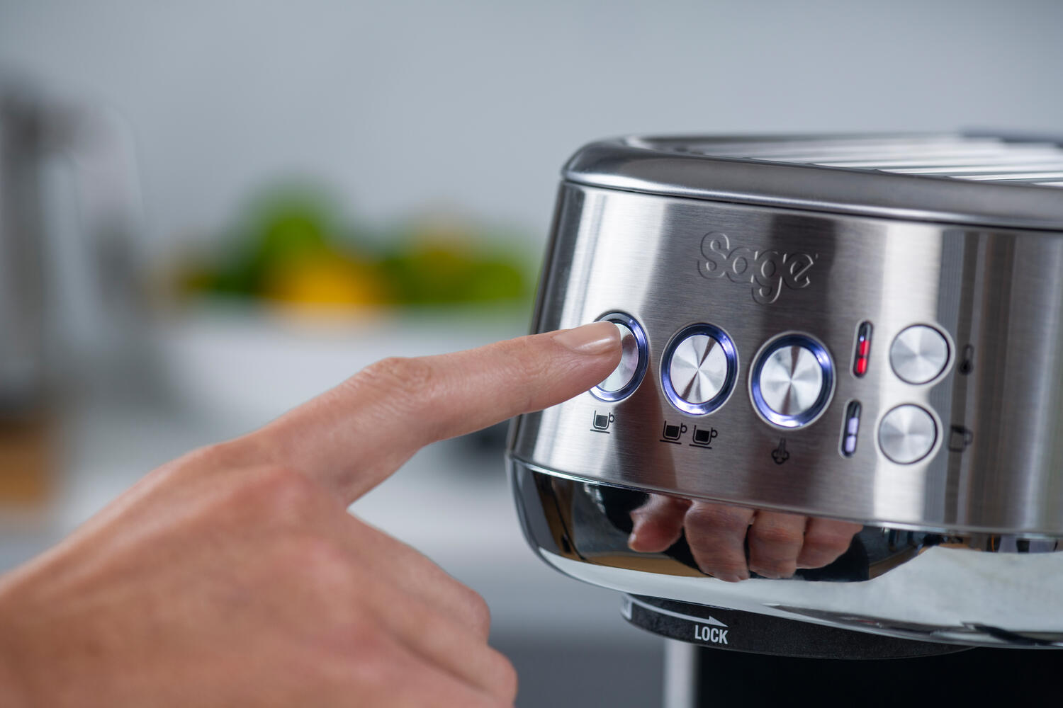 Sage  The Bambino Plus espressomaskine - Brushed Stainless Steel