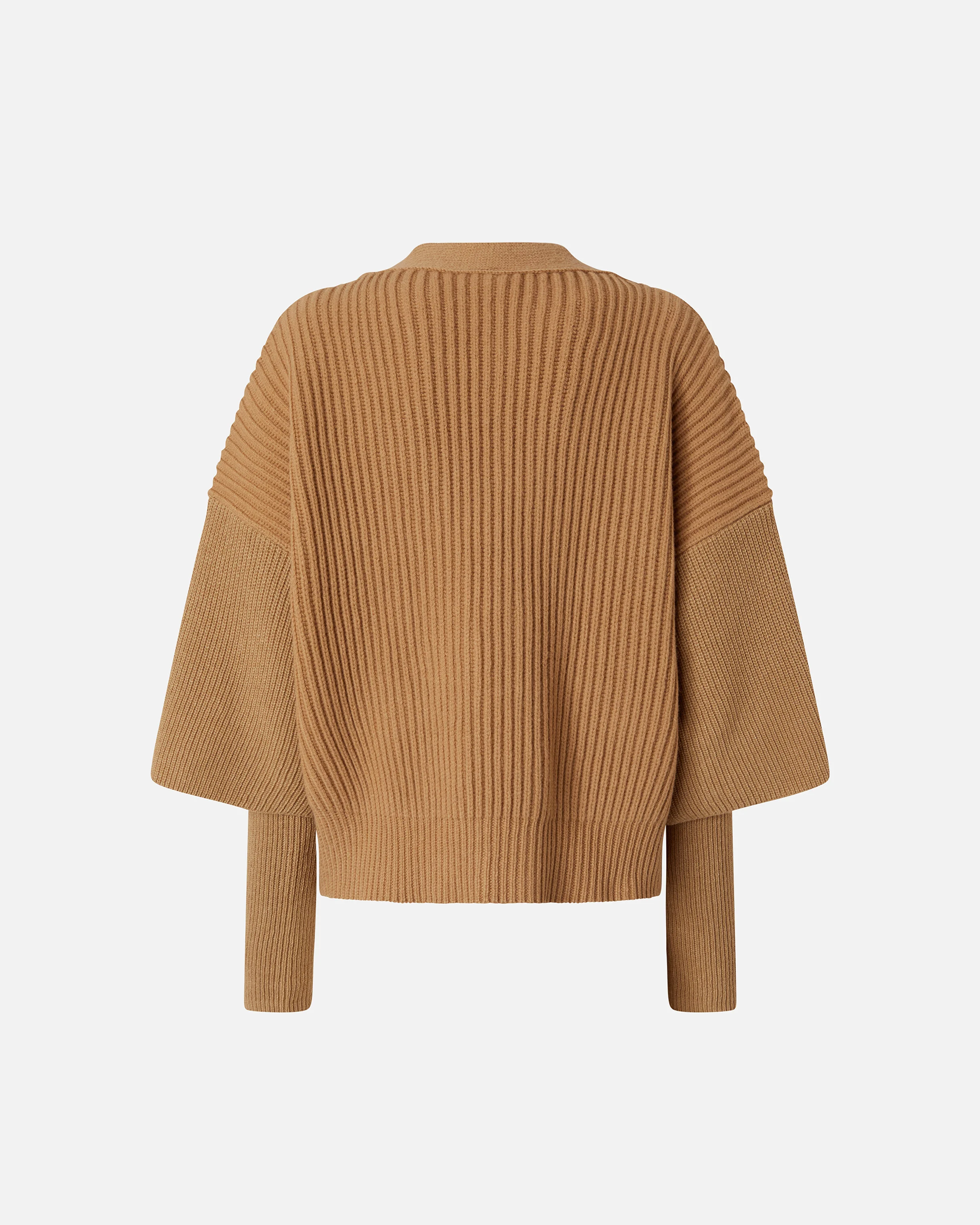 Cardigan côtelé | Beige