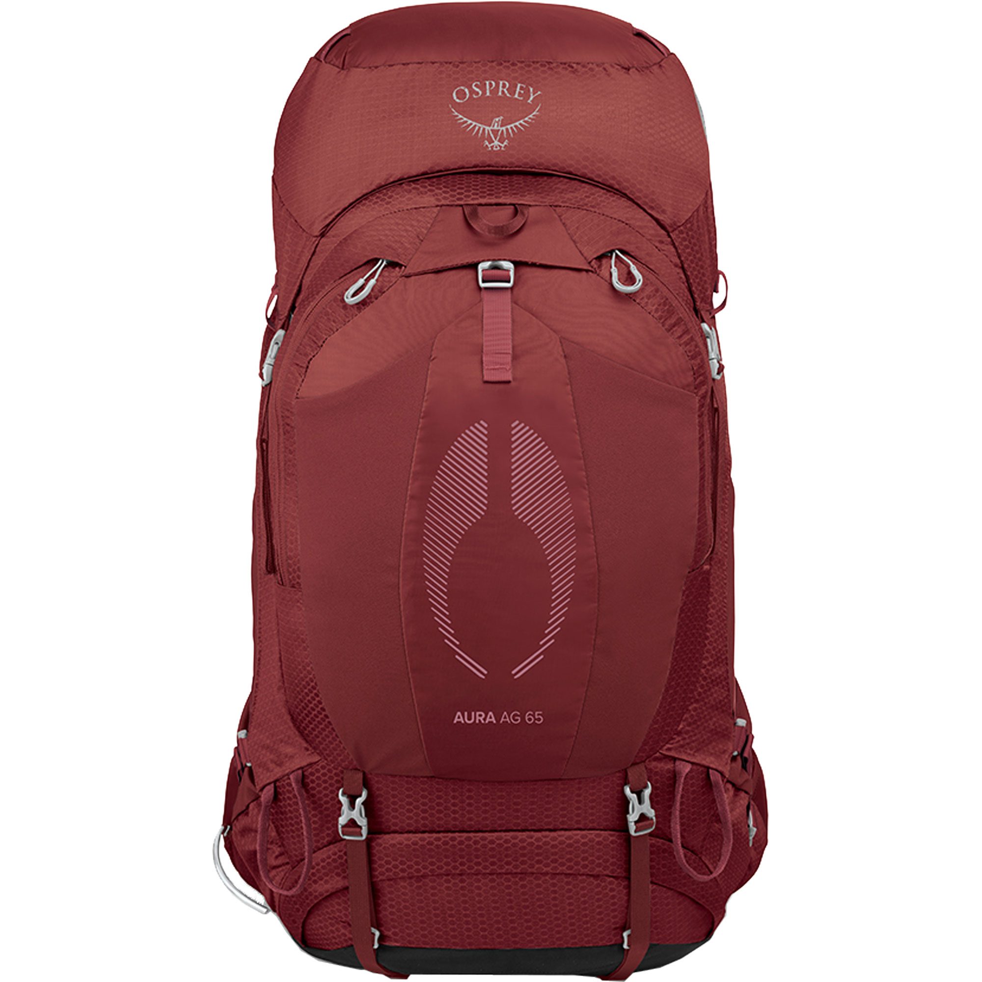 Osprey Aura AG 65l Trekkingrucksack Damen berry sorbet red