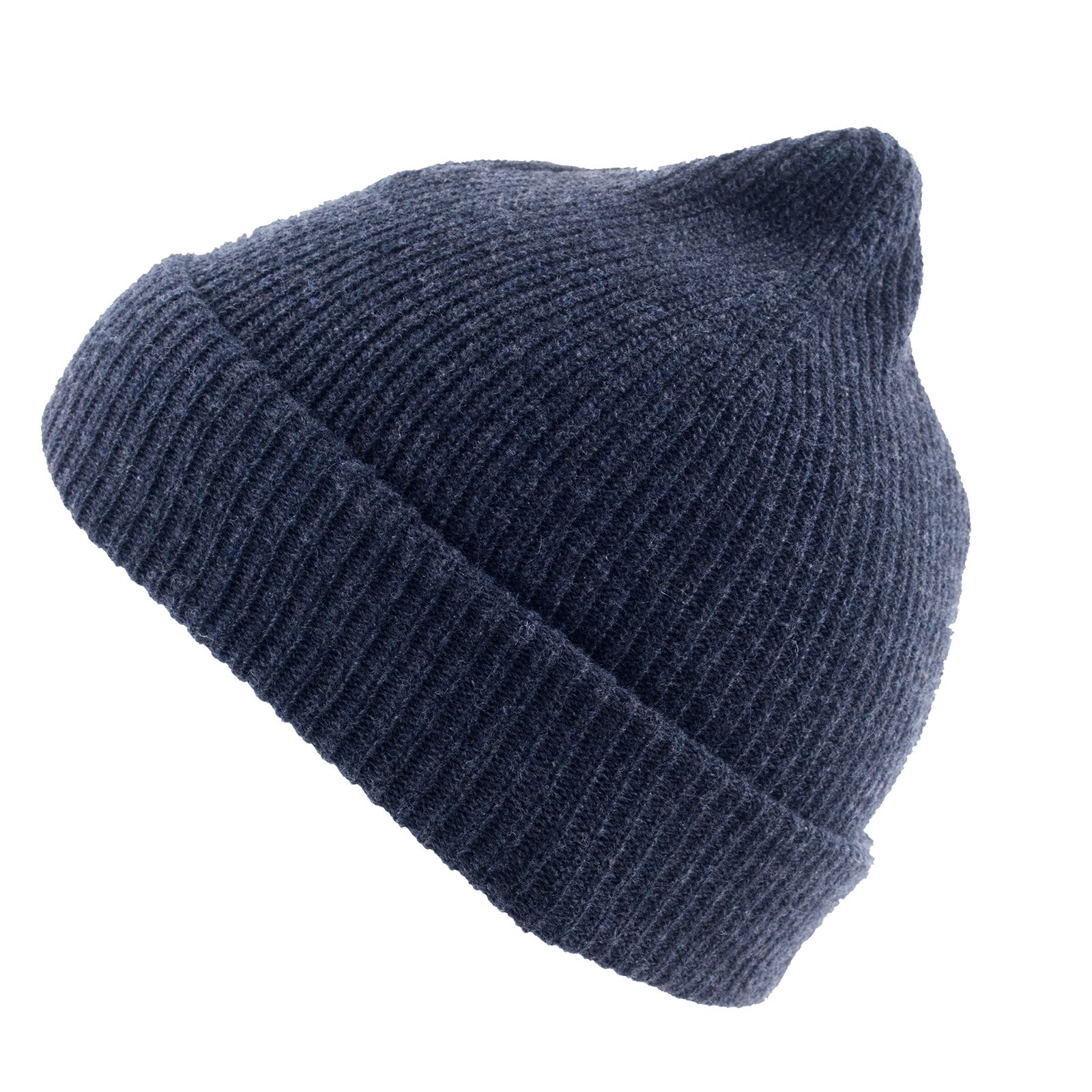 GOLDEN GOAT Berkeley Winter Rip Strick Mütze Beanie Unisex 100% Kaschmir Wolle Farbe: cloud grey