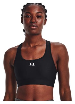 Brassière Under Armour HeatGear Armour Mid Noir