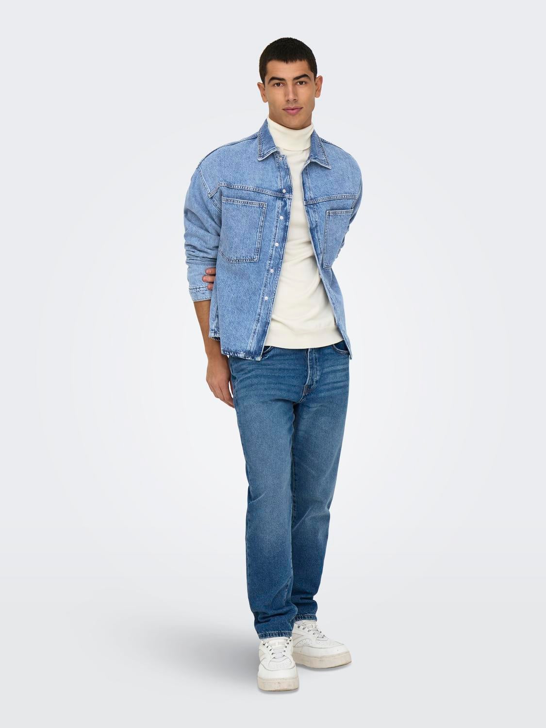 ONSEMIL Jeansjacke Medium Blue Denim