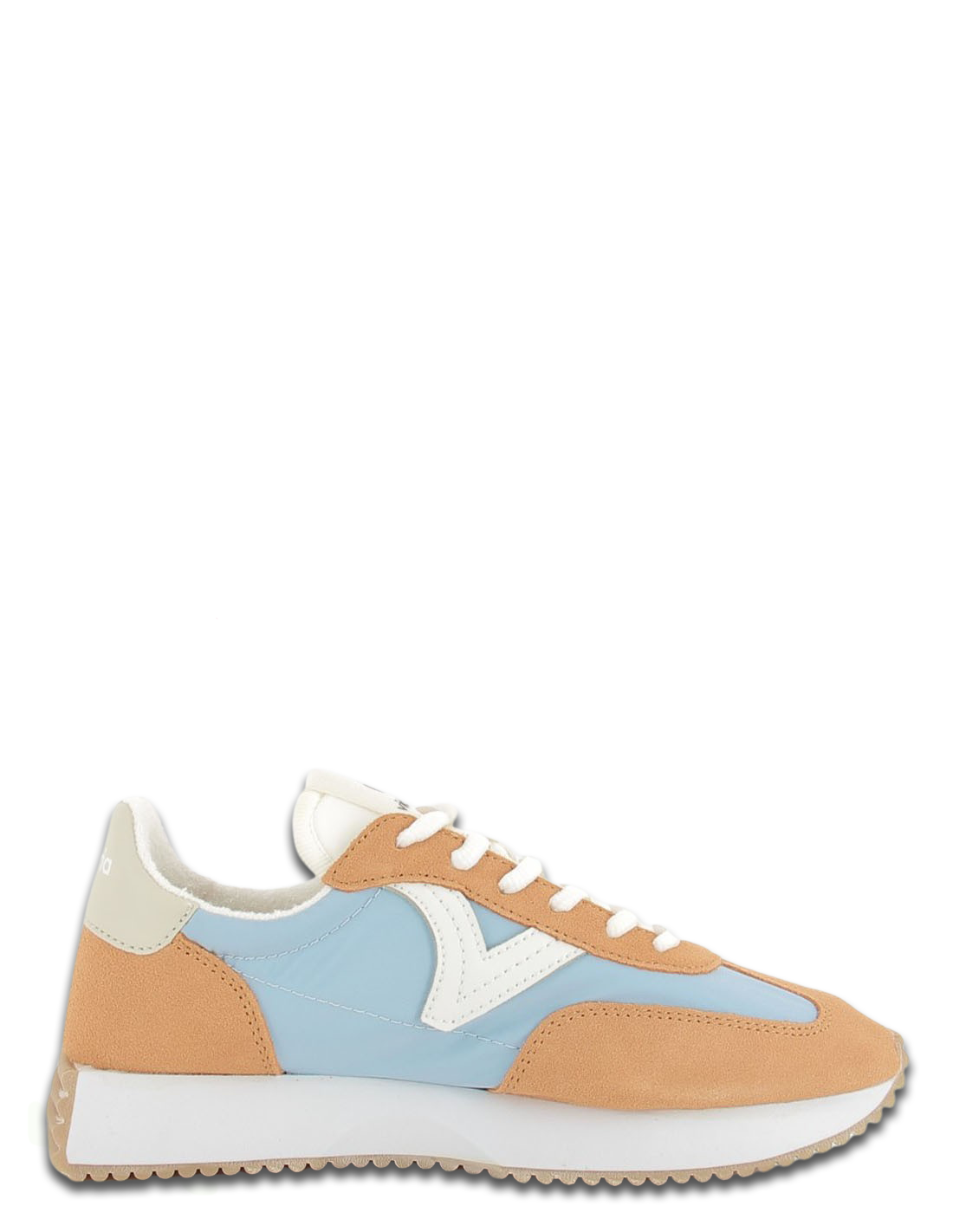 victoria Baskets de ville femme Orange/Bleu