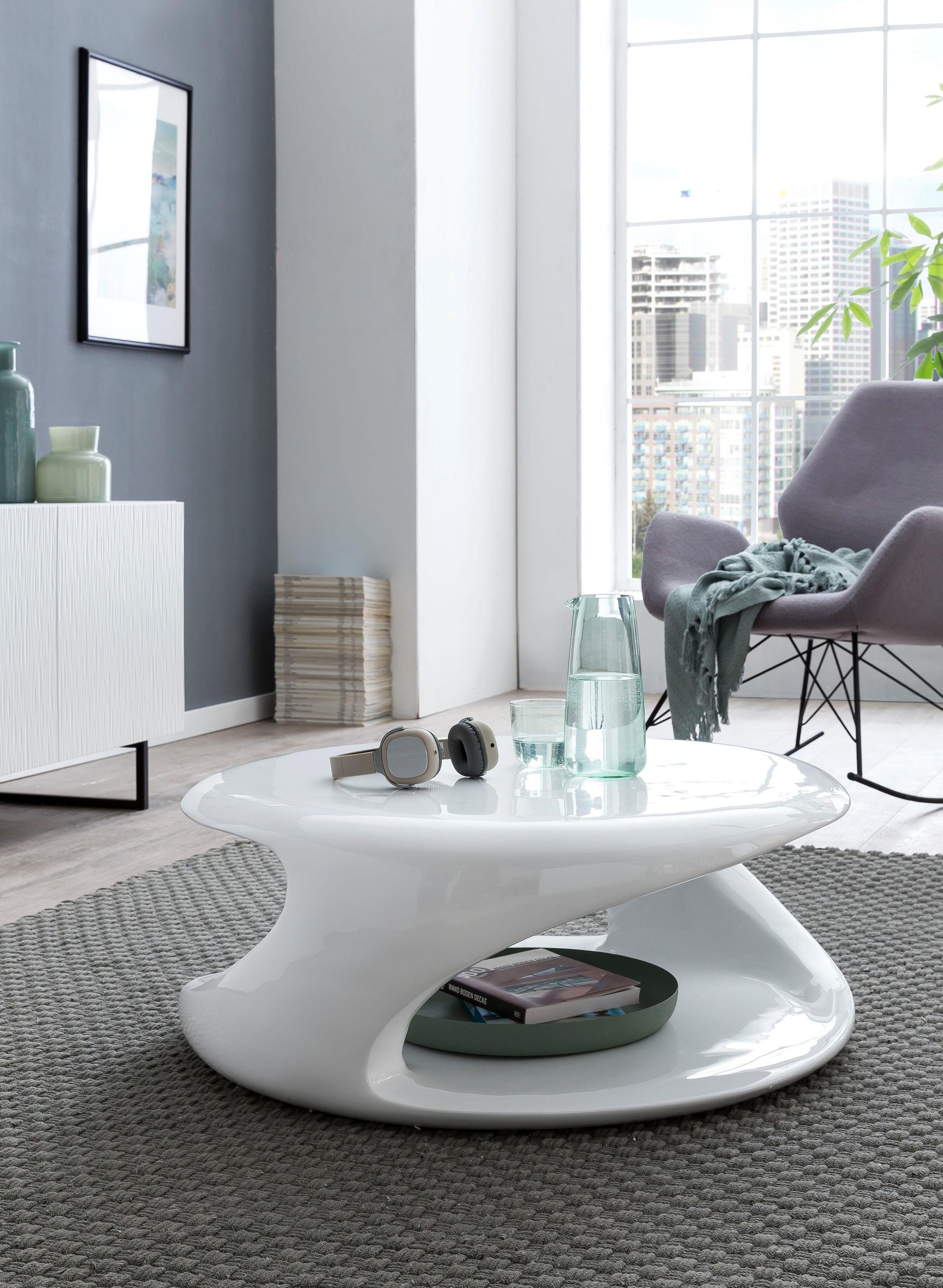 SalesFever Couchtisch »Design-Wohnzimmertisch für stilvolles Wohnen« mit modernem Lounge Charakter