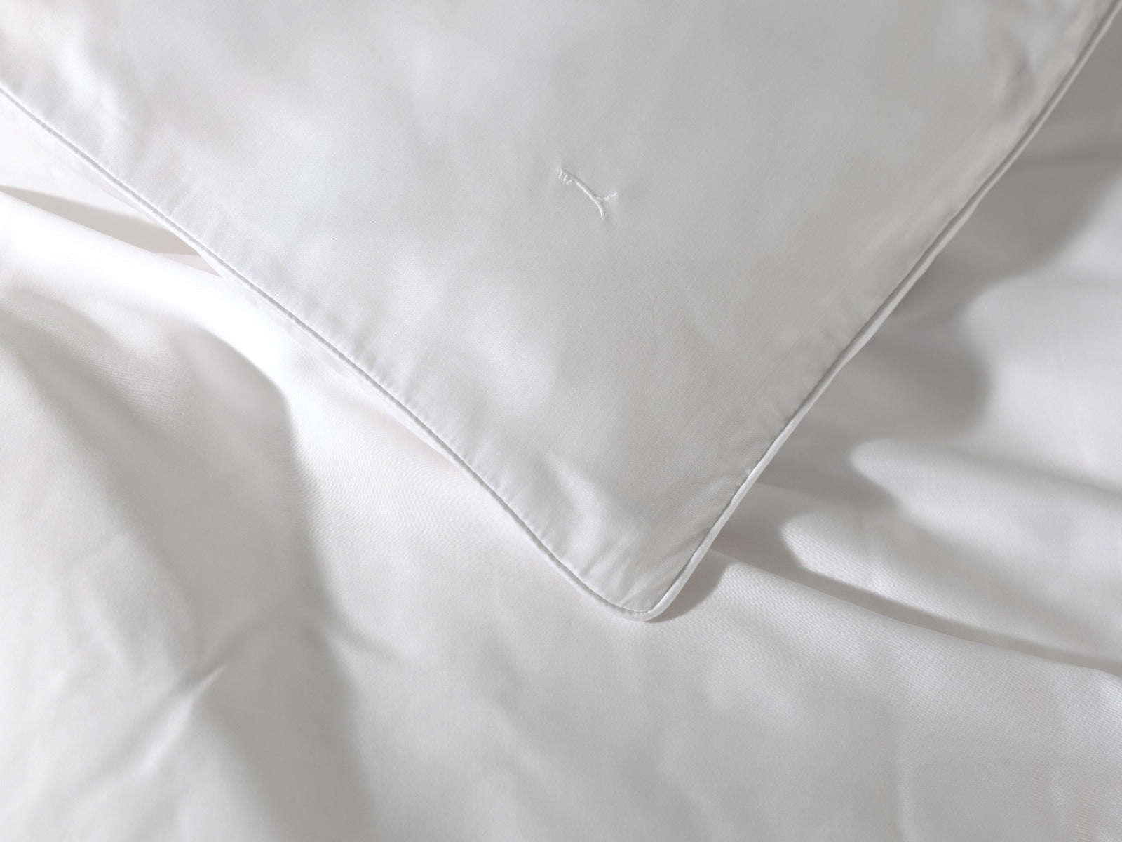 Yellow Dekbedovertrek Lyocell Suites New York - blanc de blanc