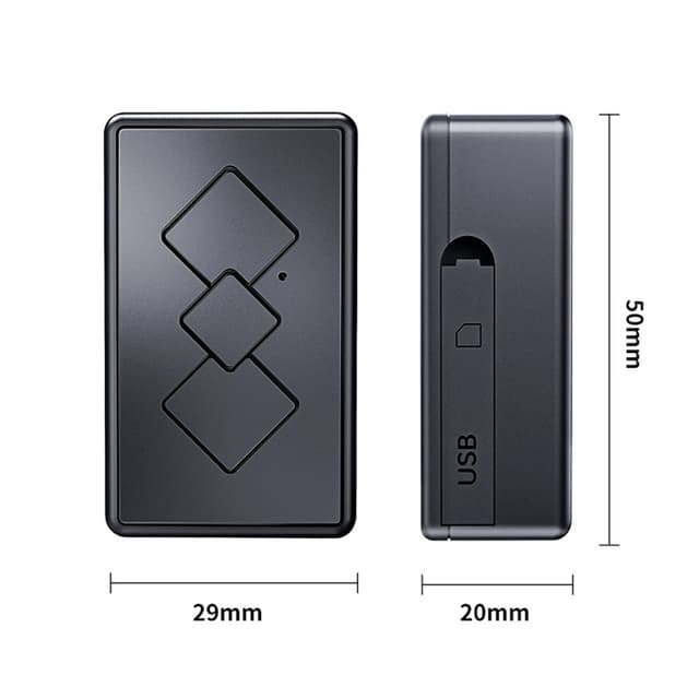 Global GPS Tracker Anti Lost 3D Street View Locator med intelligente alarmer