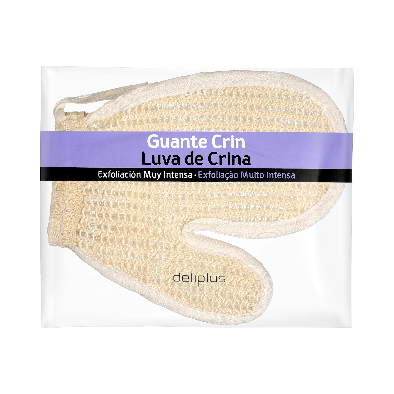 Gant exfoliant en crin de cheval Deliplus