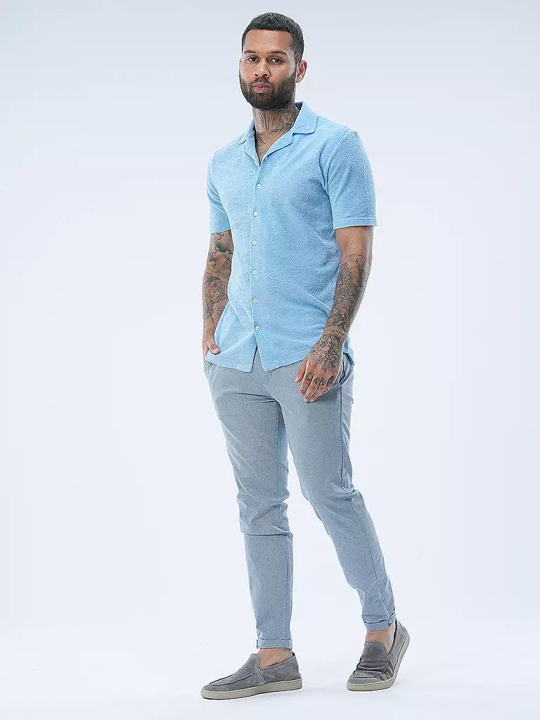 GRAN SASSO Poloshirt hellblau