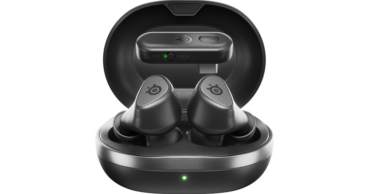 SteelSeriesArctis Gamebuds voor Xbox earbuds  (Zwart, Xbox, pc en mobiel)