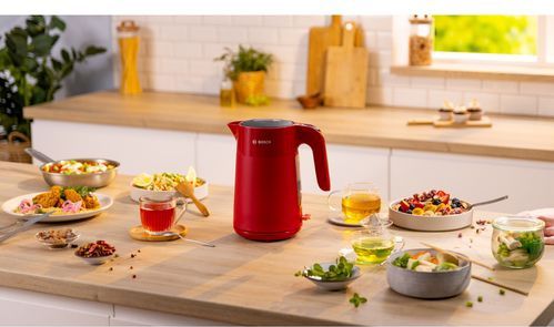 Bosch TWK2M164 Waterkoker - Rood - 1,7 Liter - 2400W