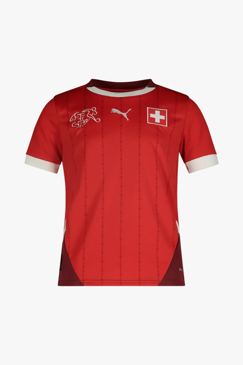 Puma Schweiz Home Replica Kinder Fussballtrikot EM 2024