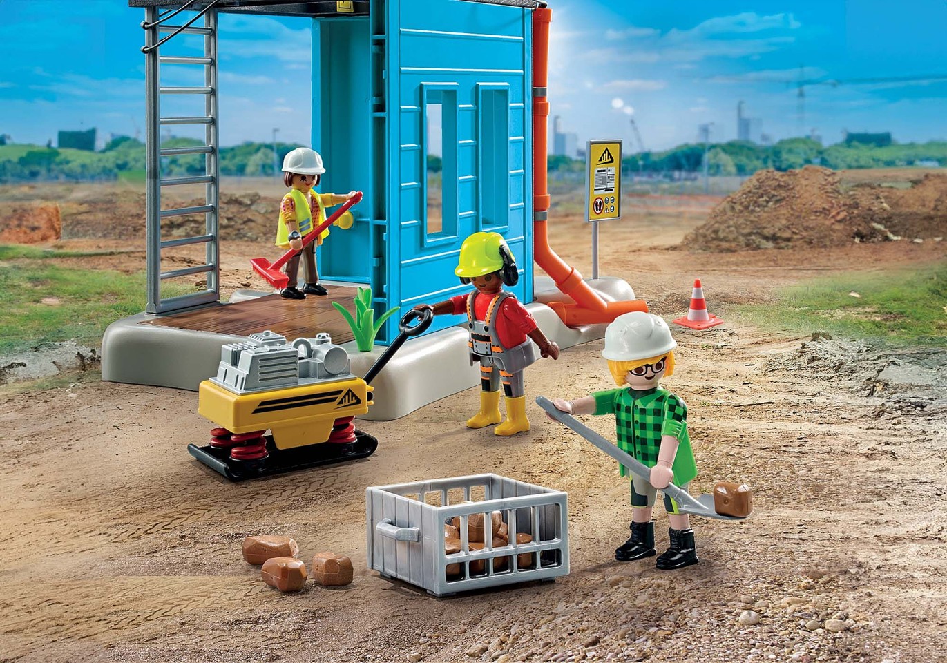 Playmobil - Construction site (71650)