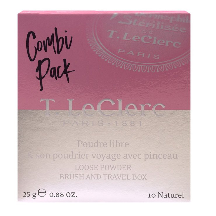 Poudre libre & poudrier voyage 10 Naturel 25g