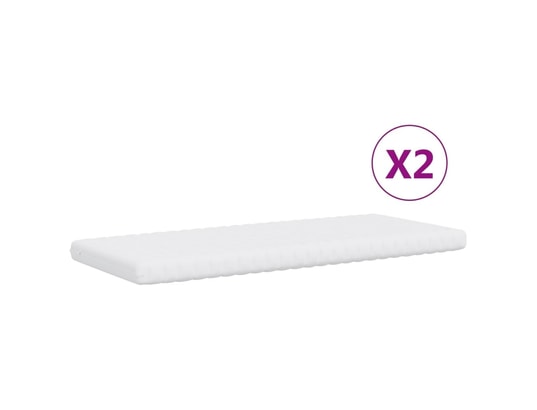 VIDAXL - Lit de jour avec gigogne et matelas vert foncé 90x200cm velo...