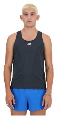 Débardeur New Balance Q Speed Jacquard Noir Homme