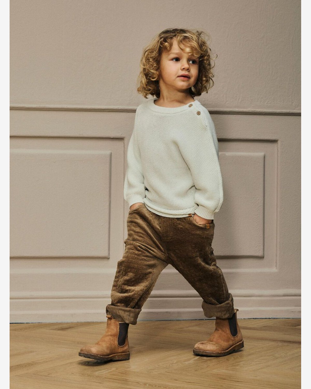 Bukse Barn – Øko Cordfløyel | Osmund LS Cord Pant