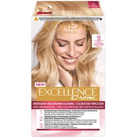 L'Oreal Excellence creme 09 zeer lichtblond haarkleur