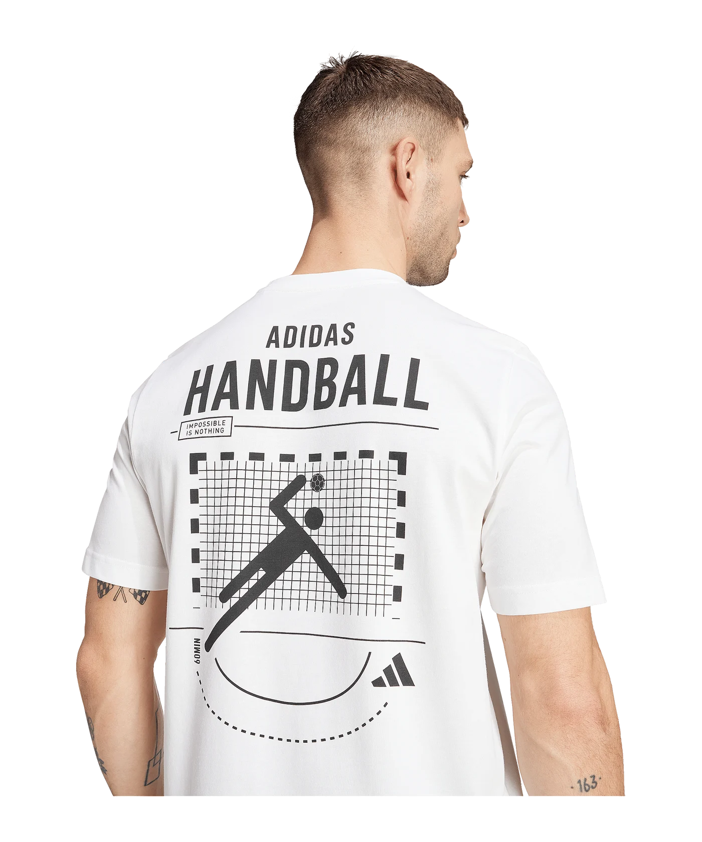 adidas HB Cat G T-Shirt Weiss