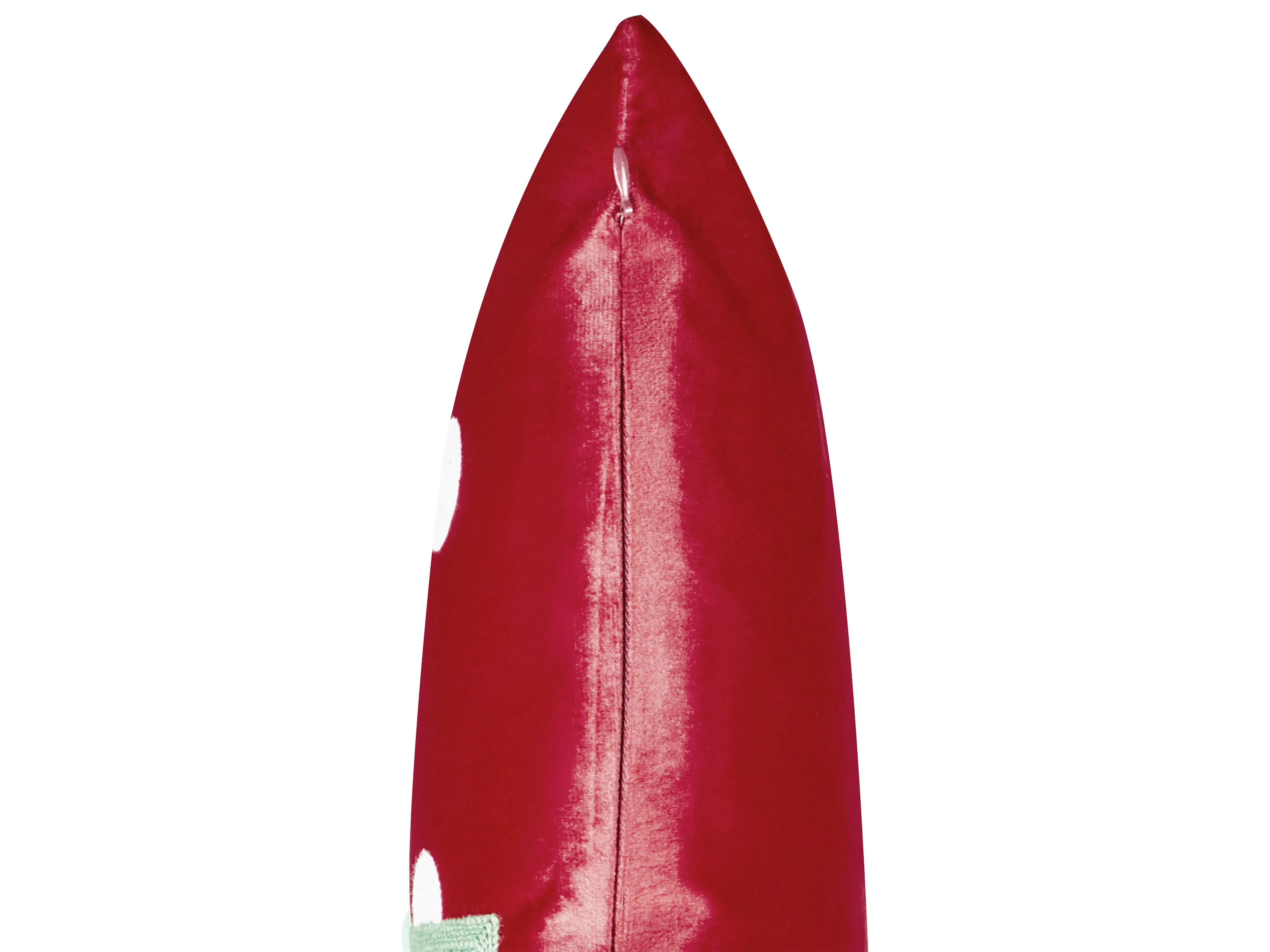 Set van 2 sierkussens GUMDROP Fluweel 45 x 45 cm Rood kerstmotief