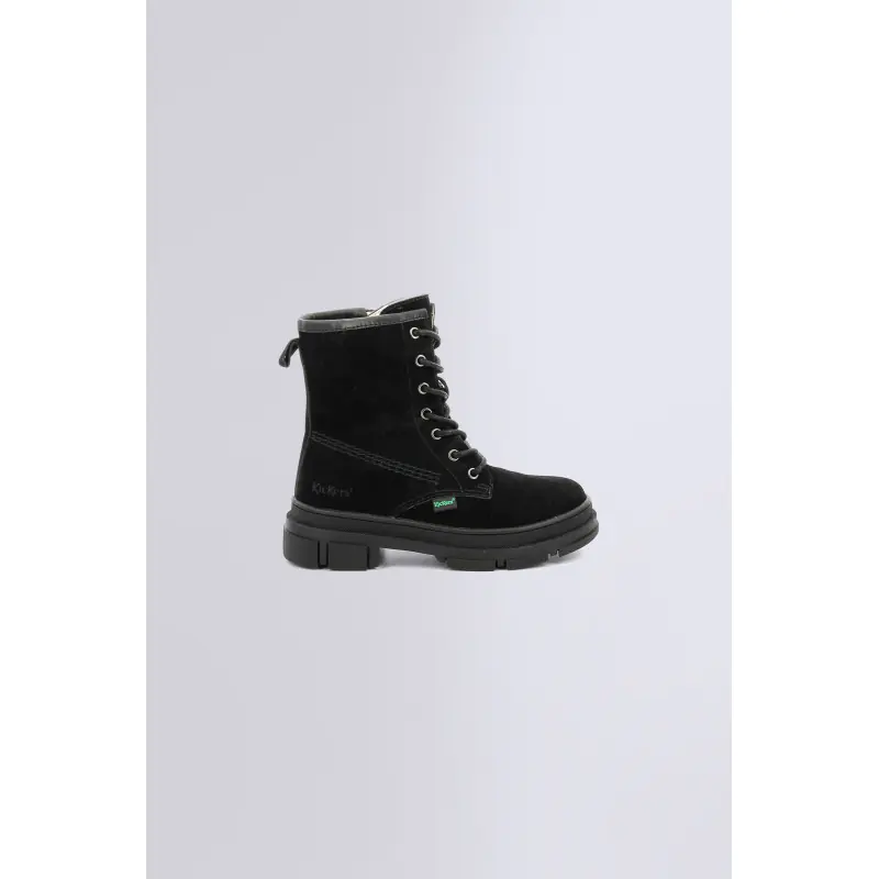 KICK GOJI NOIR BOTTINES Cuir  Fille