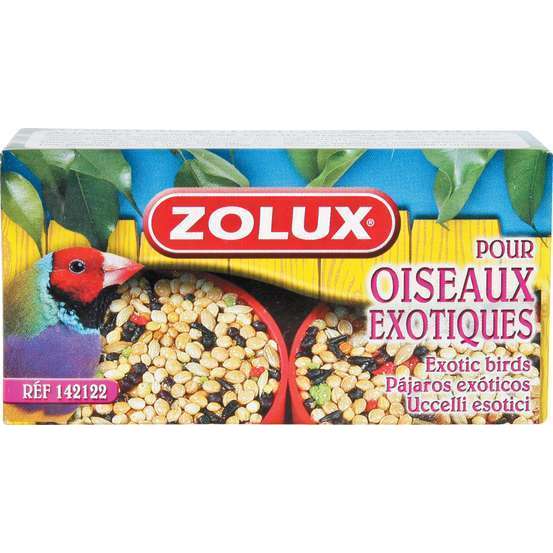Friandises au miel pour oiseaux exotiques - Lot de 2