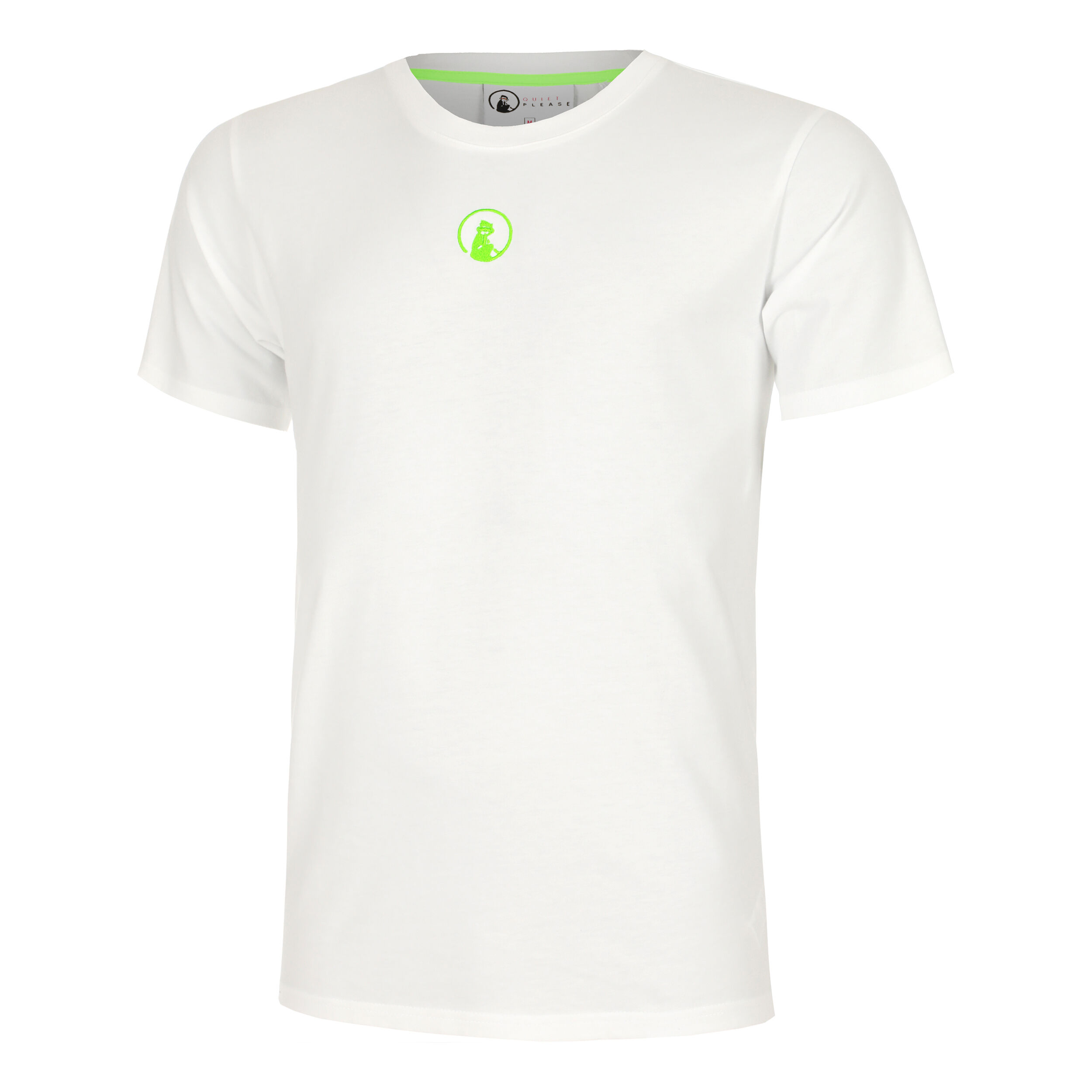Quiet Please Wild Collage T-shirt Hommes - Blanc , Multicouleur