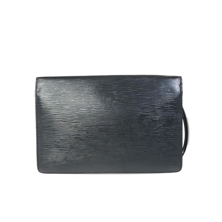 Louis Vuitton Vintage Louis Vuitton Clutch Black