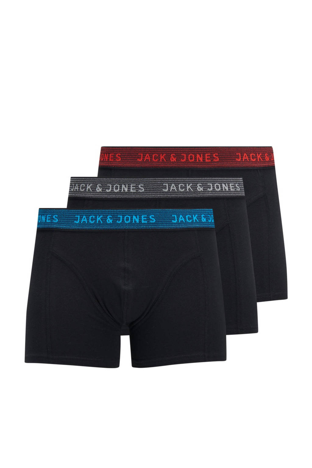 Zit als gegotenboxershort - set van 3 zwart/multi