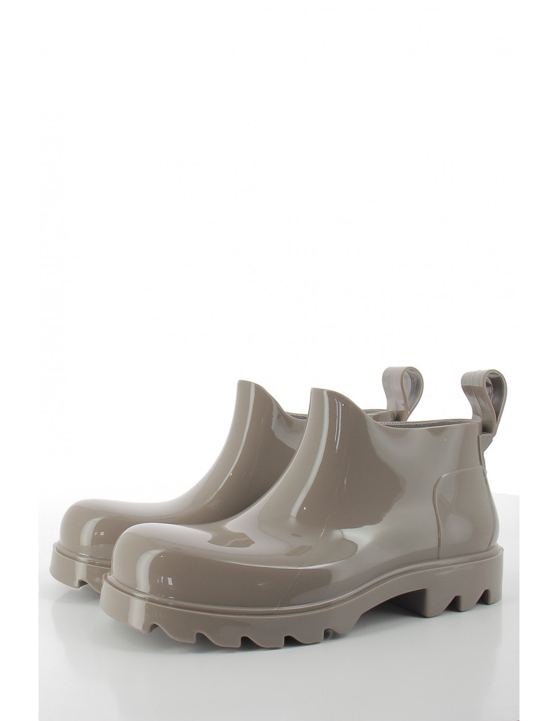 colors of california Bottines Femme Glossy Rainboot Beige