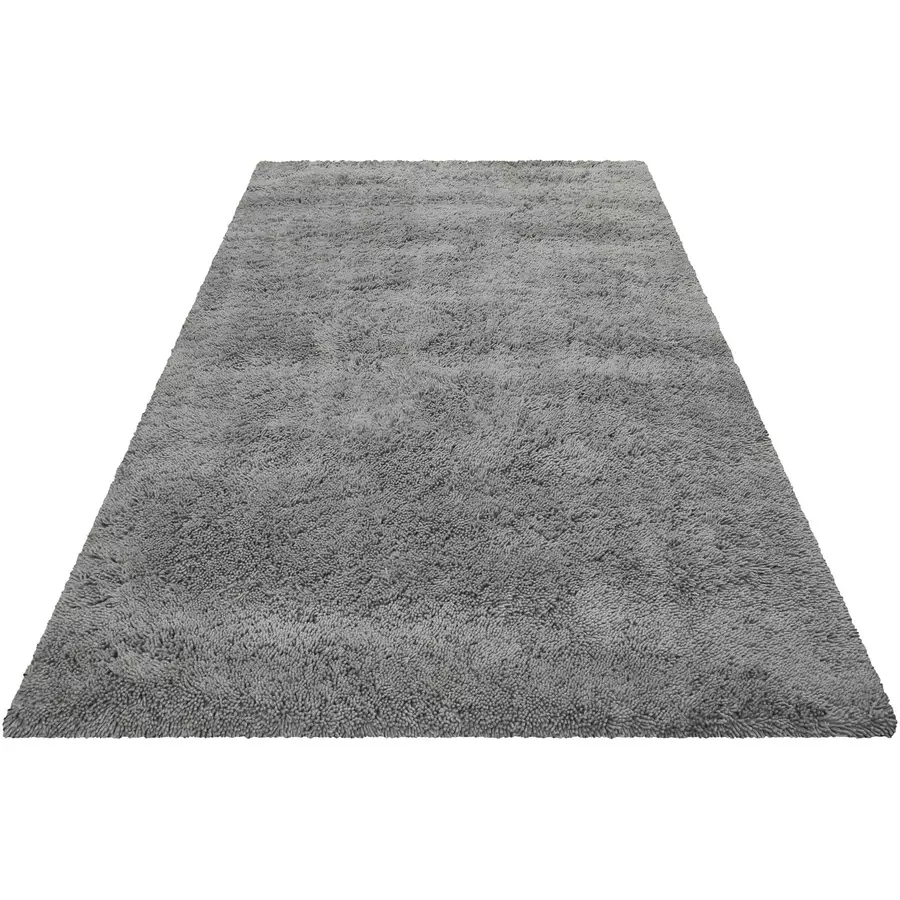 Esprit Hochflorteppich Seattle Shag hellgrau