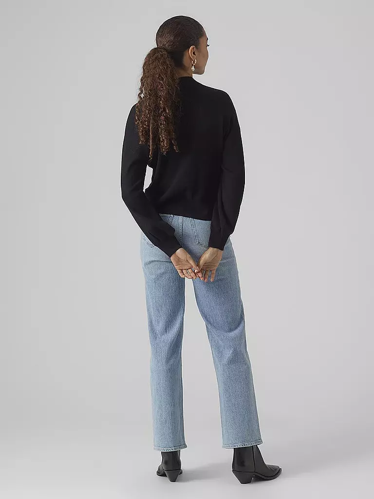 VERO MODA Pullover VMNANCY schwarz