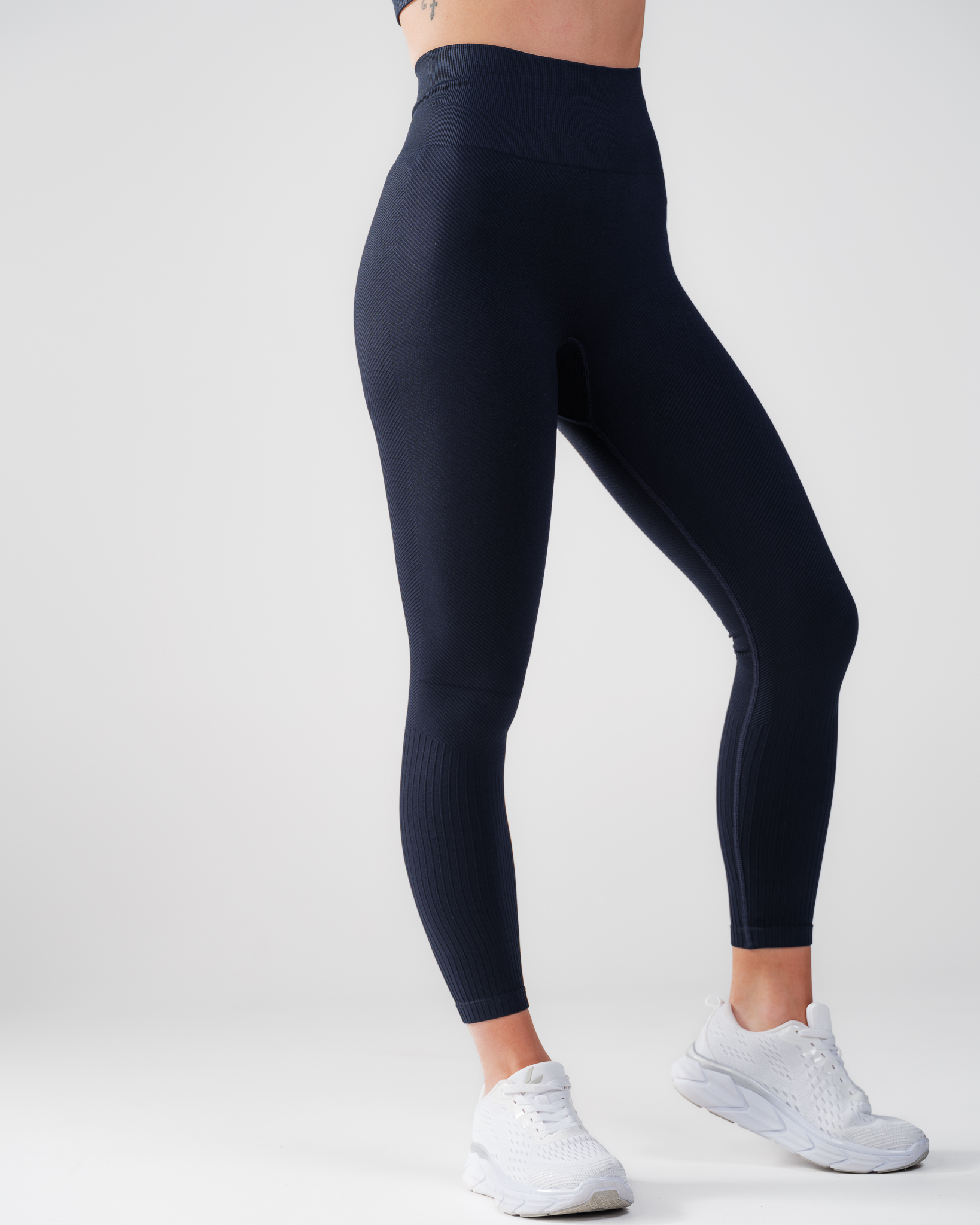 Bumpro Generation Rib Tights Navy