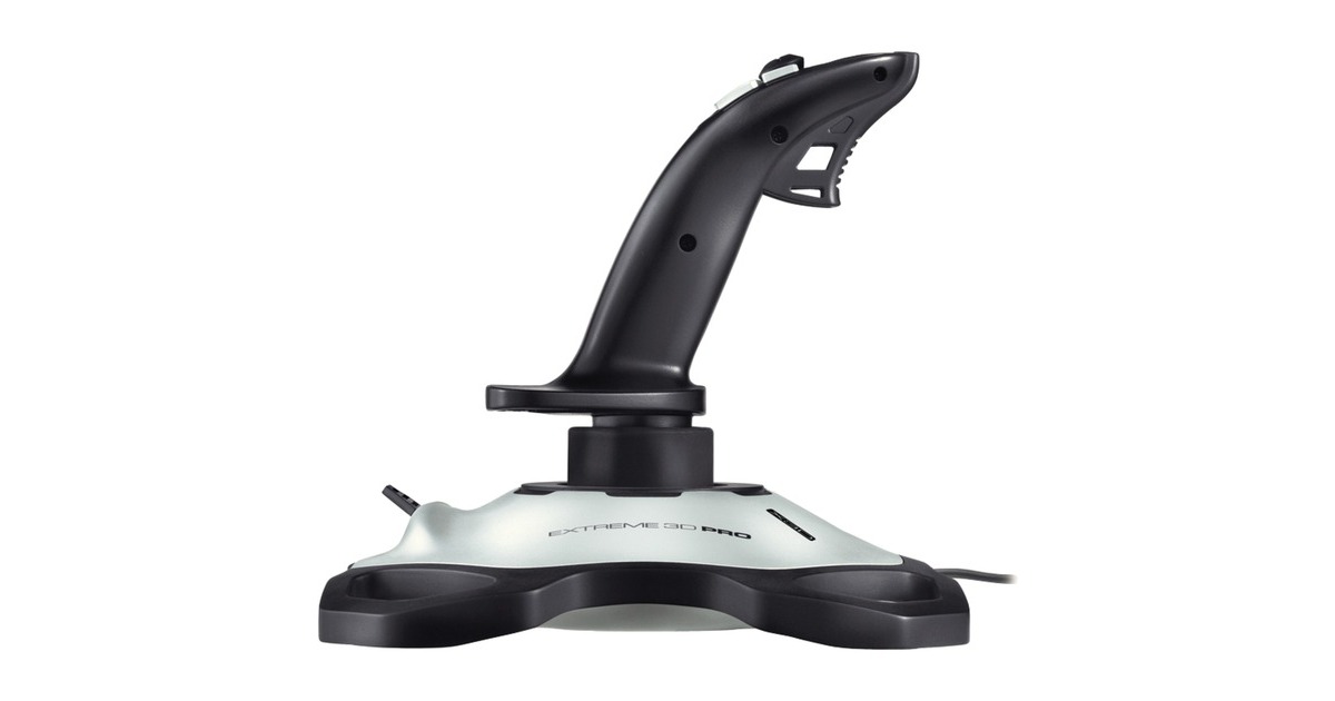 Logitech GExtreme 3D Pro joystick  (Zwart/zilver)