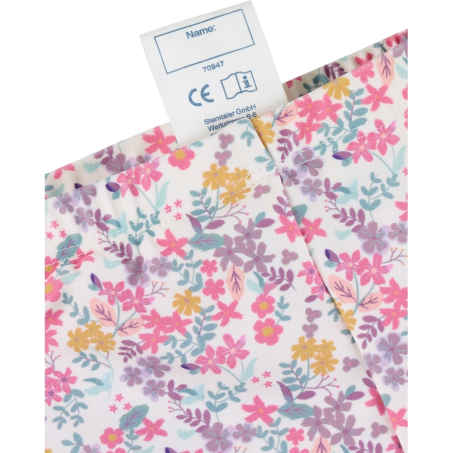 Sterntaler Badehose Blümchen ecru