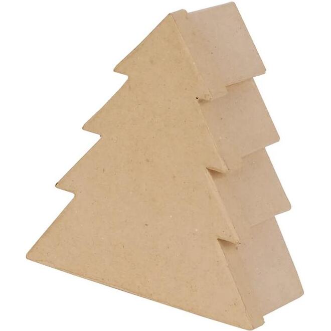 Boîte sapin S 8x18,5x20cm - Kraft