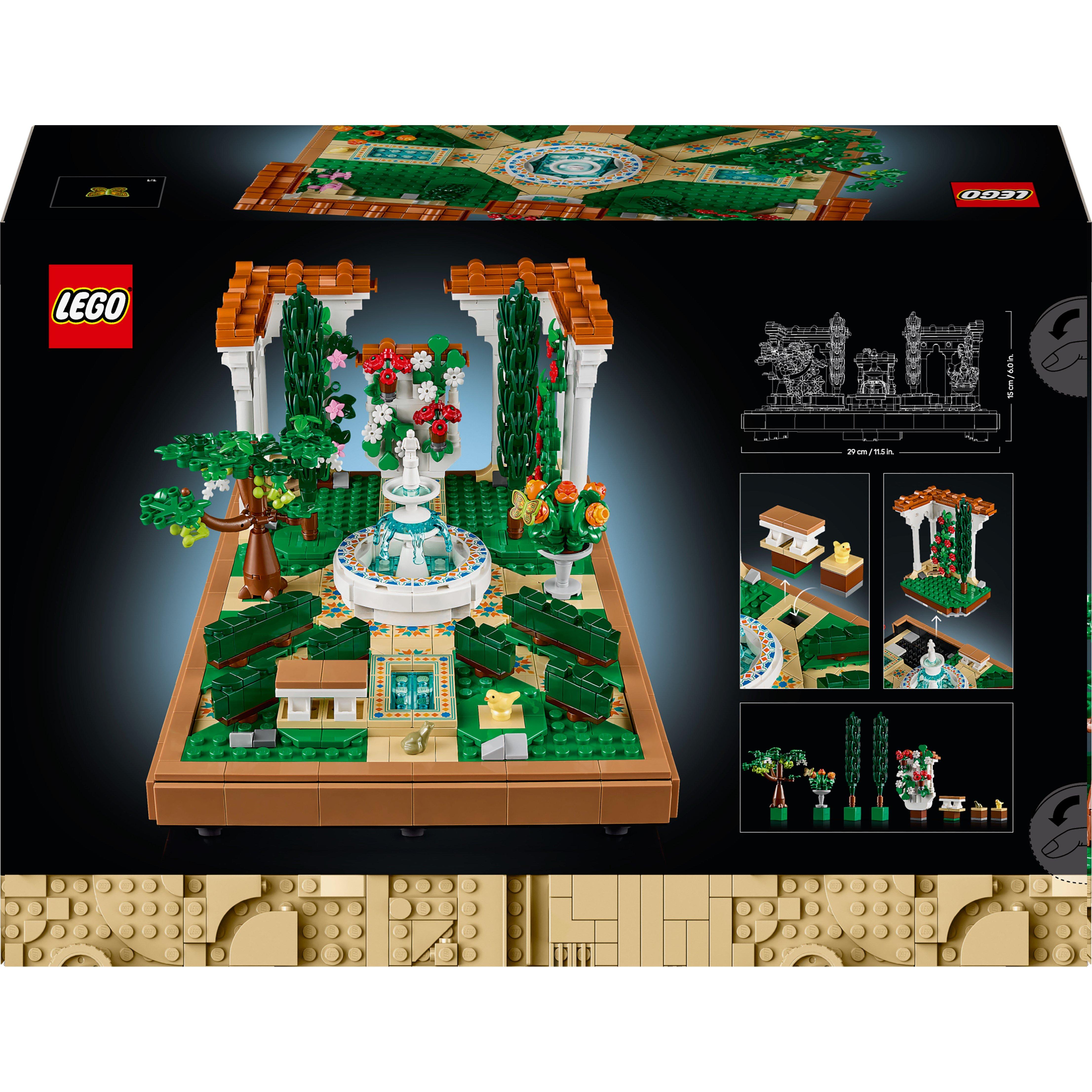 LEGO LEGO Icons Fountain Garden Home Decor Set 10359