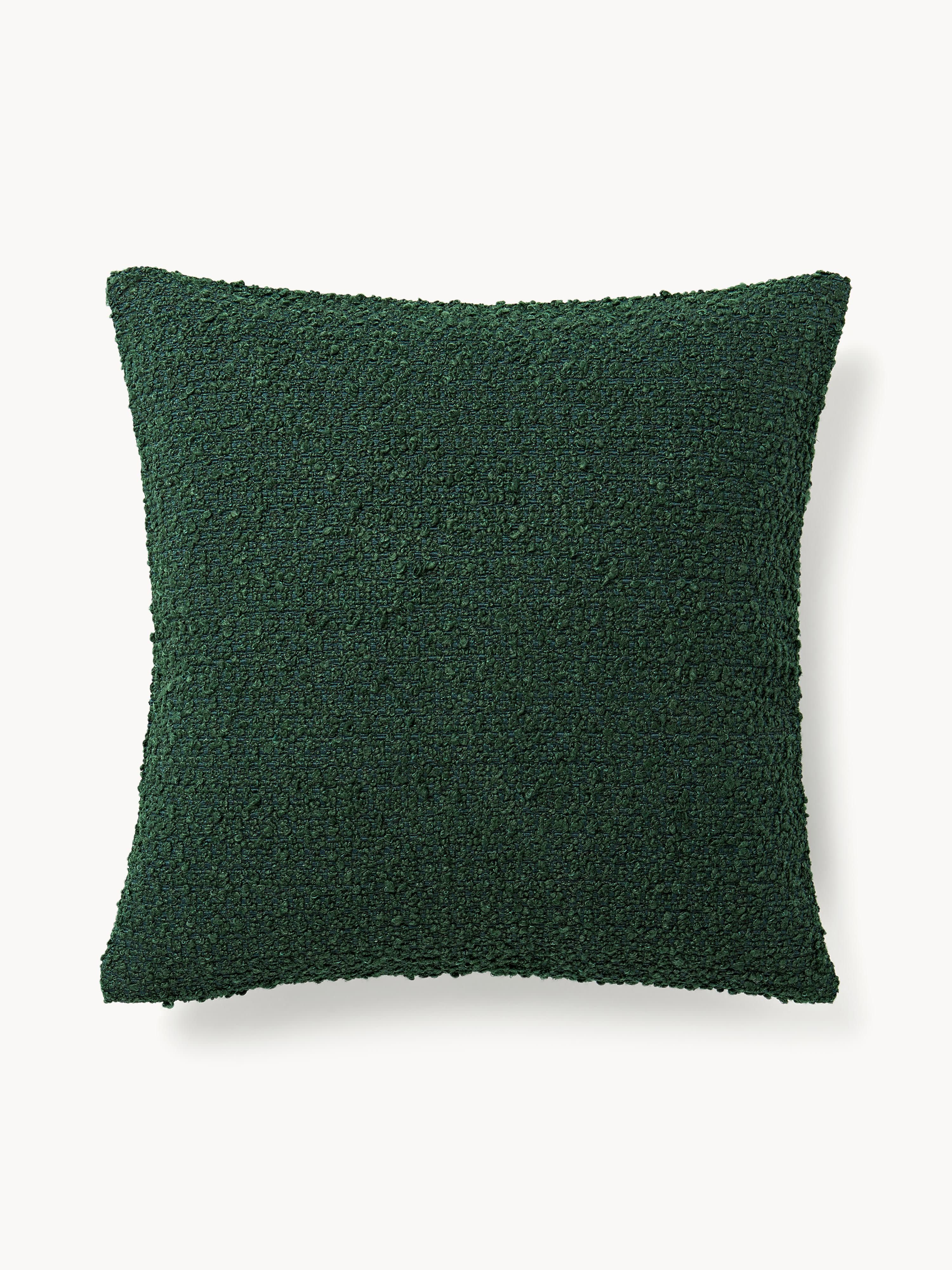 Bouclé kussenhoezen Bellamie, 2-delig