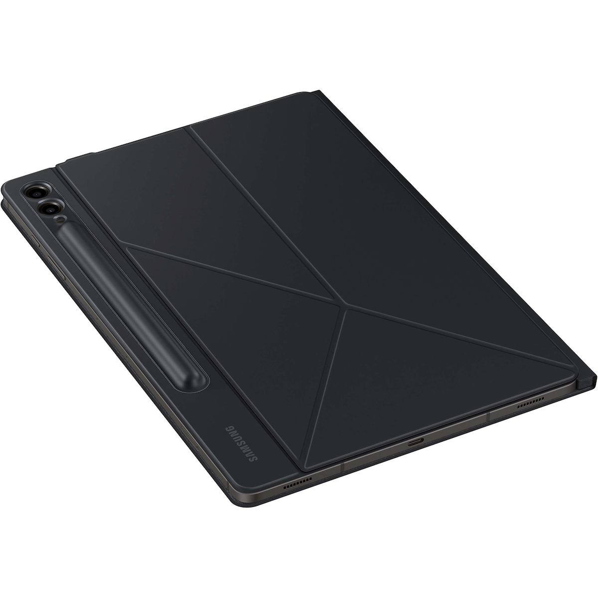 Samsung Tab S9+ Smart Book deksel (sort)