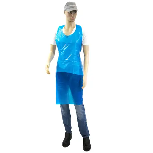 Tablier PE Paredes 35 µm gaufré 75x135 cm taille M+
