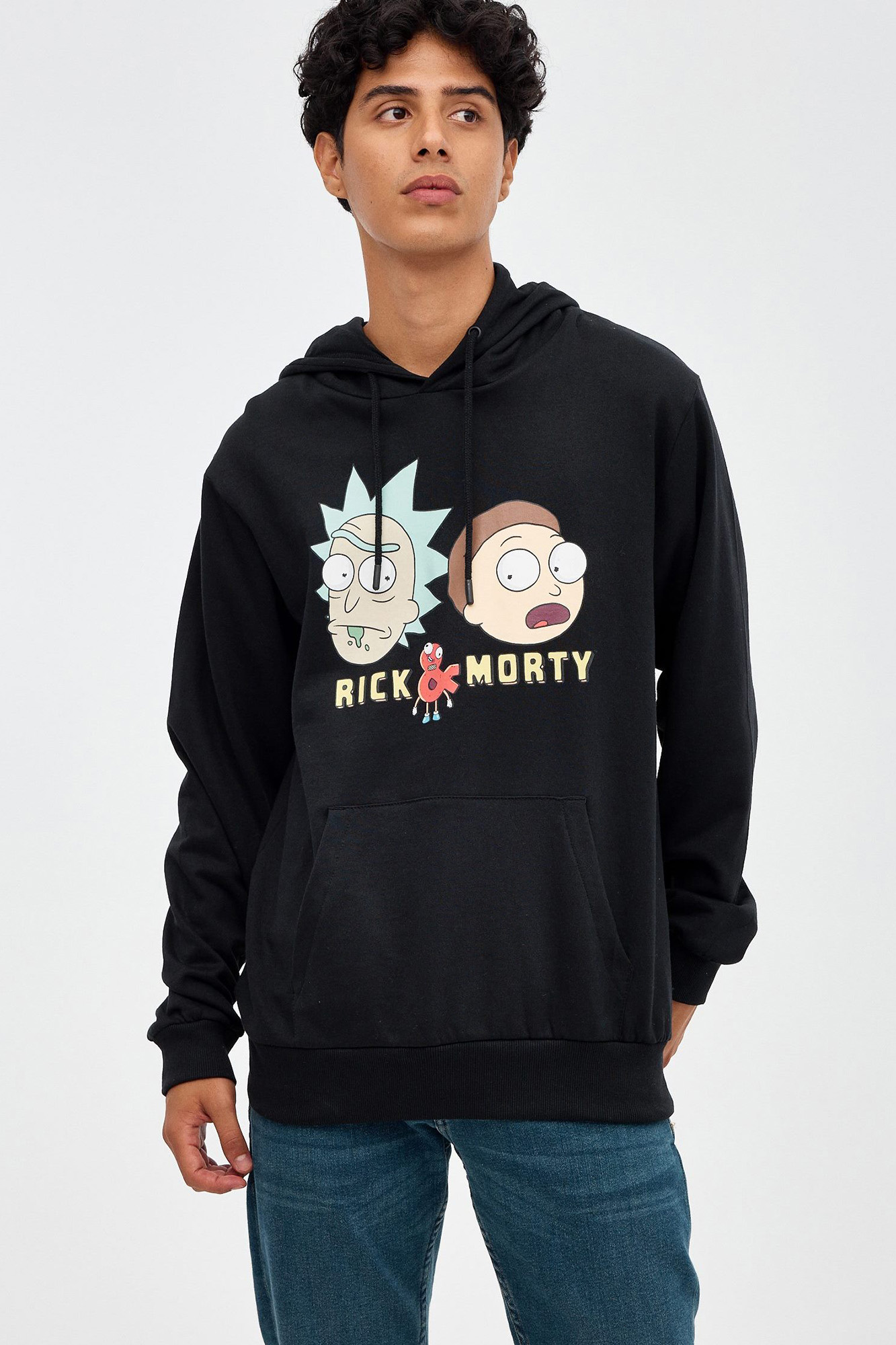 Moletom com estampa Rick and Mo