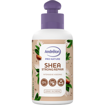 Andrélon Pro Nature Leave-In Crème Shea Strong Repair 200 ml